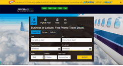 Desktop Screenshot of corporatetrip.com
